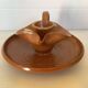 Yves Marian hand-turned ceramic candle holder