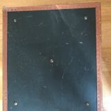 Old square travel trunk J Penet