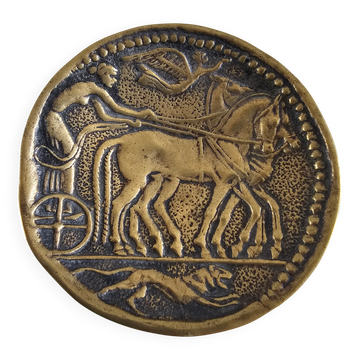 Sculpture and bronze - Max Le Verrier ashtray