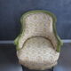 Fauteuil bergère de style Louis XV