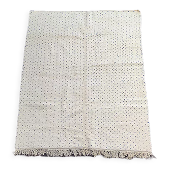 Tapis berbère pois bleus 240x300 cm