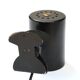 Wall lamp, black clip spot, 50s
