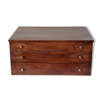 Layette wooden display jewelry watchmaking