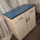Mado furniture in blue formica two doors
