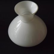 Set of 4 French Vintage White Opaline Glass Replacement Shade