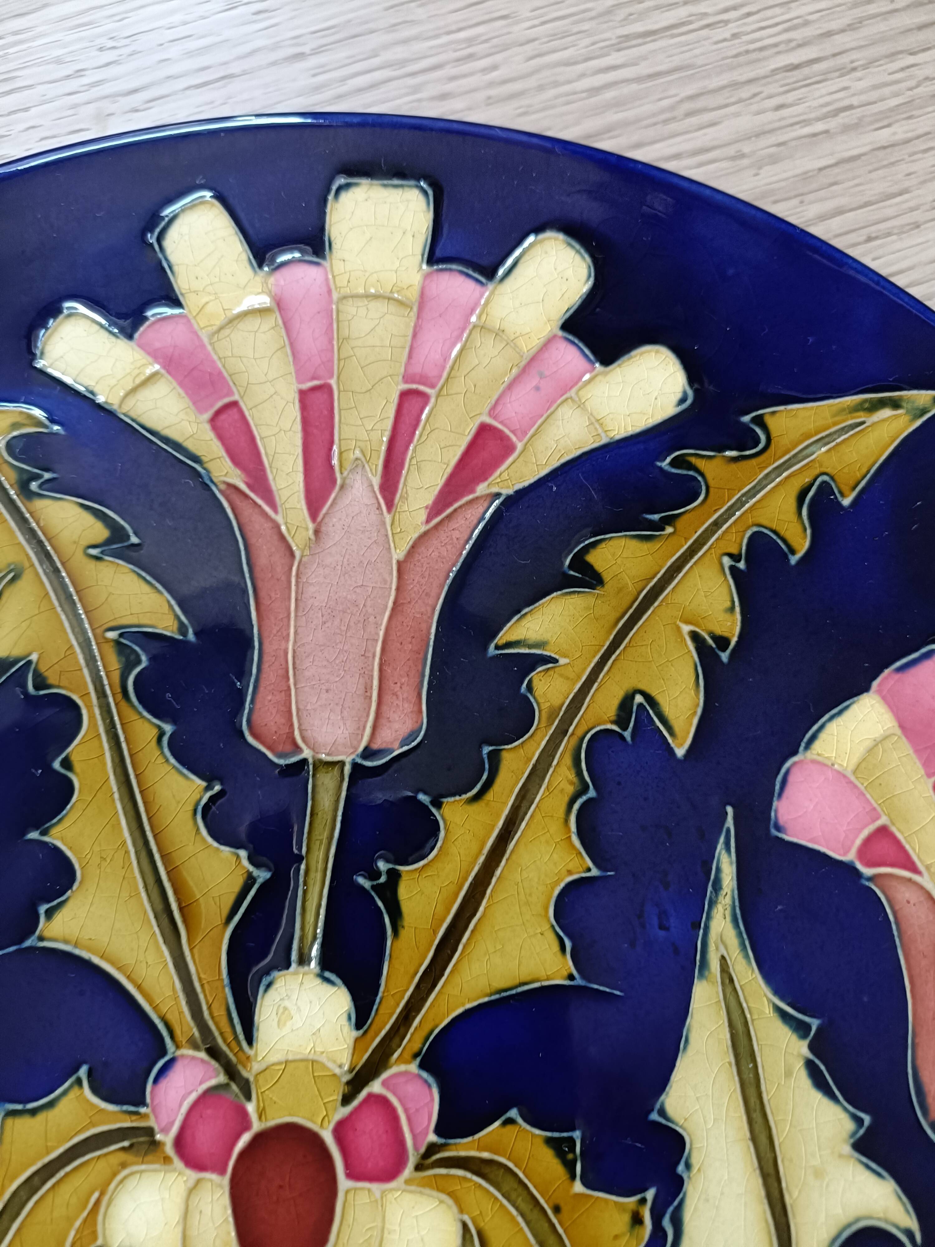 Longchamp Art Deco Iron Earth Dish