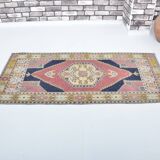 Vintage Turkish Small Floral Carpet sku 3281