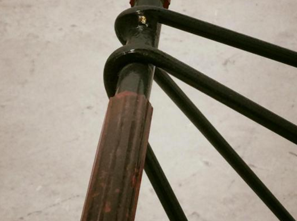 Set of 2 stools bar by Willy Van Der Meeren 1956