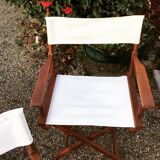 Lot of foldable cinema chairs