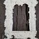 Old brass frame