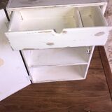 Wooden medicine cabinet
