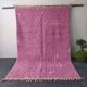 Superb Pink Beni Ouarain Rug, Modern Berber Design in Soft Wool 3x2m