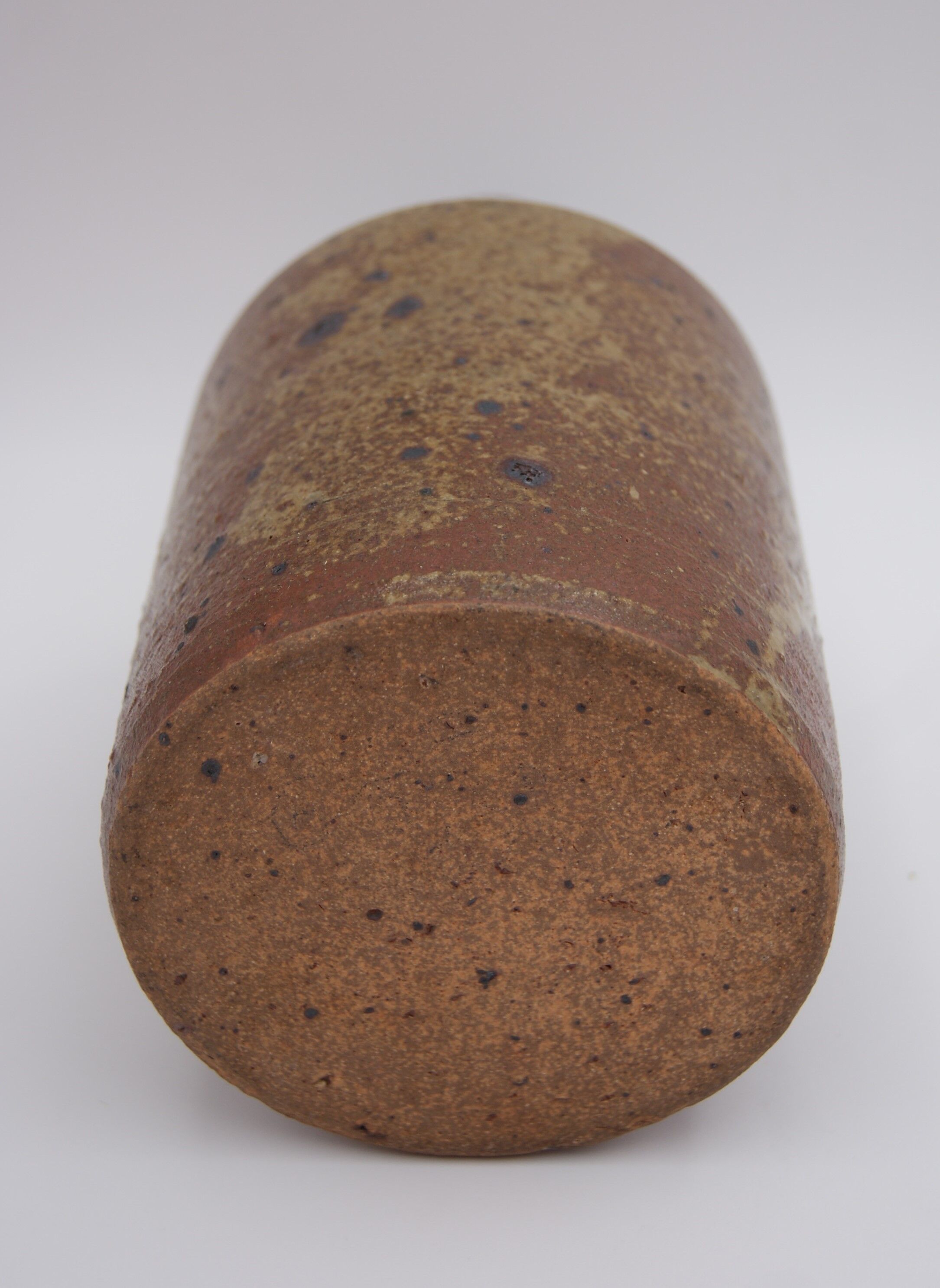 Vintage pyrity stoneware bottle