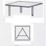 Rare! Kvadrat CEO Desk by JL Berthet. Airborne / Mobilier International