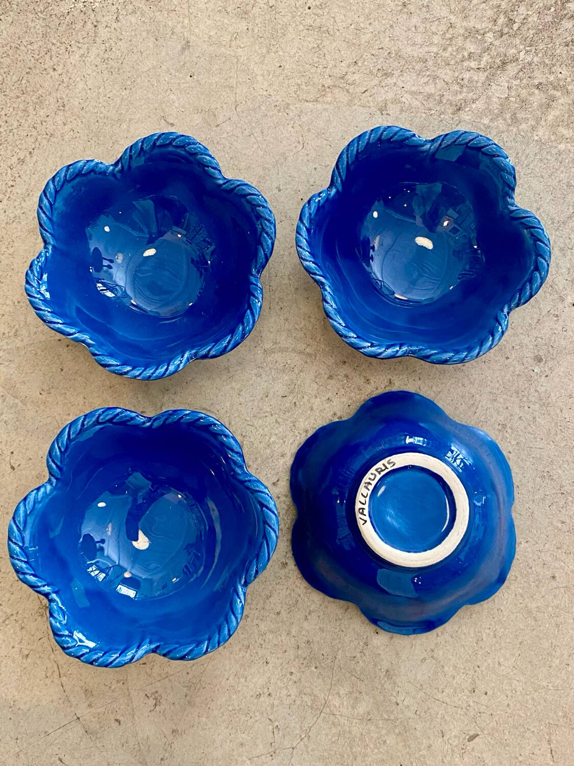 Vallauris ceramic bowls