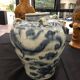vase ming en porcelaine bleu blanc