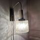 Fishing rod wall lamp, 1970s