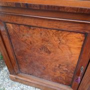 Large walnut shop library from the late 19th century.