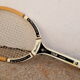 Vintage wooden tennis racket