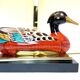 Duck lamp in porcelain Manifattura Porcellane Artistiche Firenze