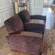 Fauteuil Garbo - style art deco - Daisy Simon - dos tendu