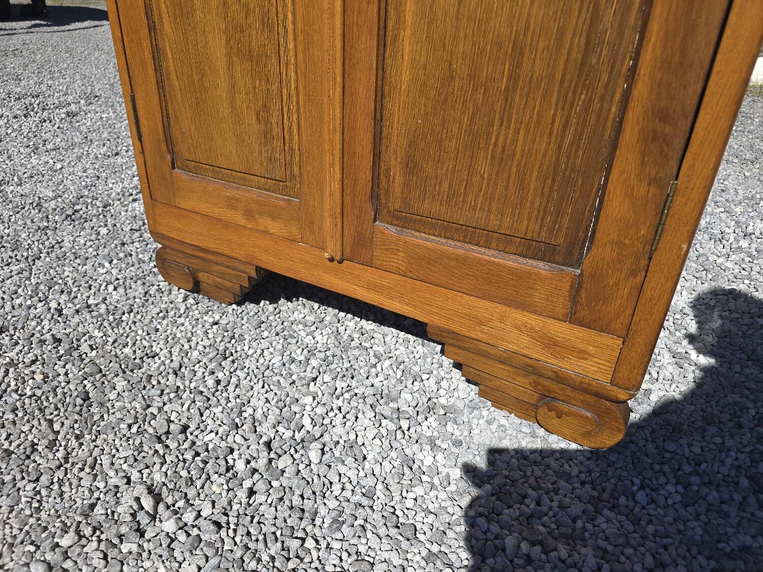 Art Deco style oak sideboard