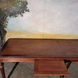 Large Louis XVI style mahogany table