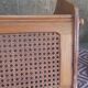 Door reviews old wood and cannage, 70s