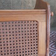 Door reviews old wood and cannage, 70s