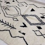 Tapis marocain en laine berbère 237 x 140cm