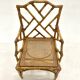 Vintage rattan armchair 1960s