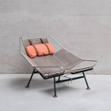 Paire de chaises longues originales Hans Wegner Flag Drisse pour Getama