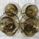 Arcoroc smoked glass coffee service