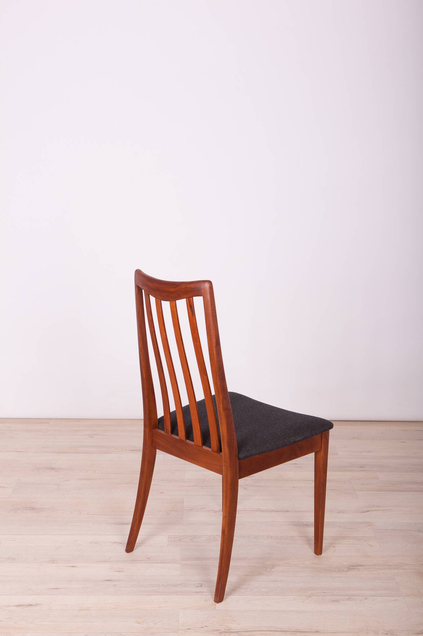 Fabric and Teak Dining Chairs by Leslie Dandy for G-Plan, 1960s, Set of 6