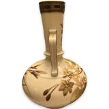 Vase en forme de boule aplatie circa 1900 G.d Et Cie à Limoges