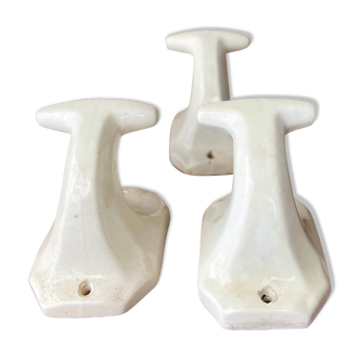 Porcelain Hook Trio