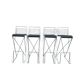 4 tabourets de bar par Till Behrens pour Shlubach