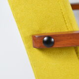 Vintage armchair model VAR, 1960s, restored, yellow