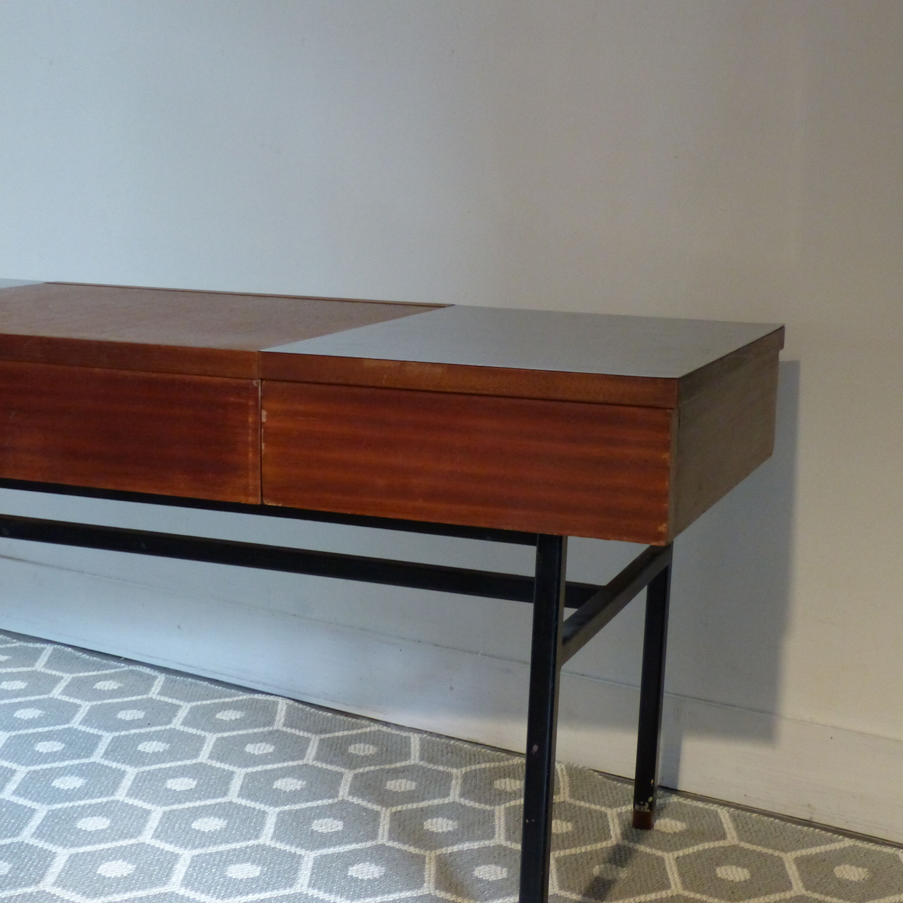 Dressing table rosewood Alain Richard edition Caminelle