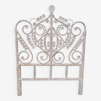 Rattan headboard