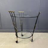 Mid century two tier italian trolley, 1950s