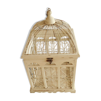 Shabby birdcage