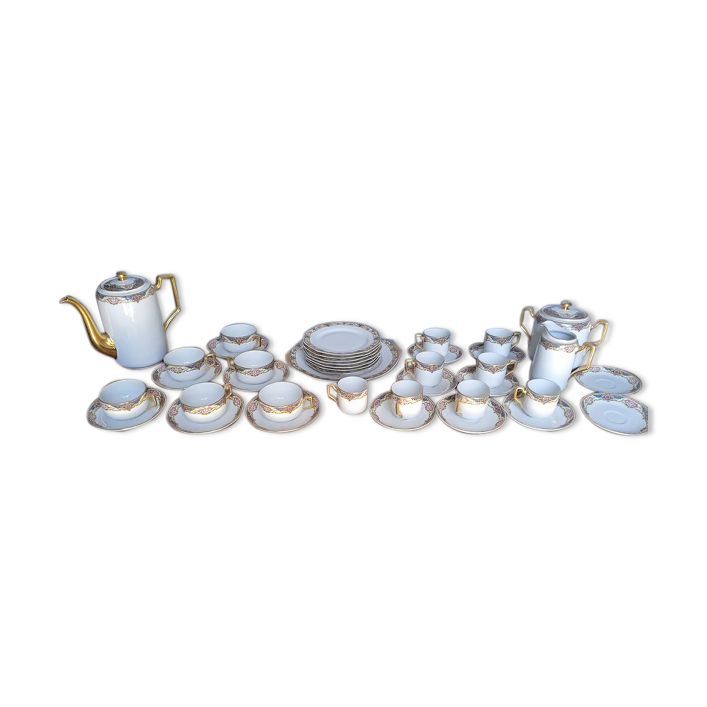 Coffee service 40 pieces Legrand Limoges