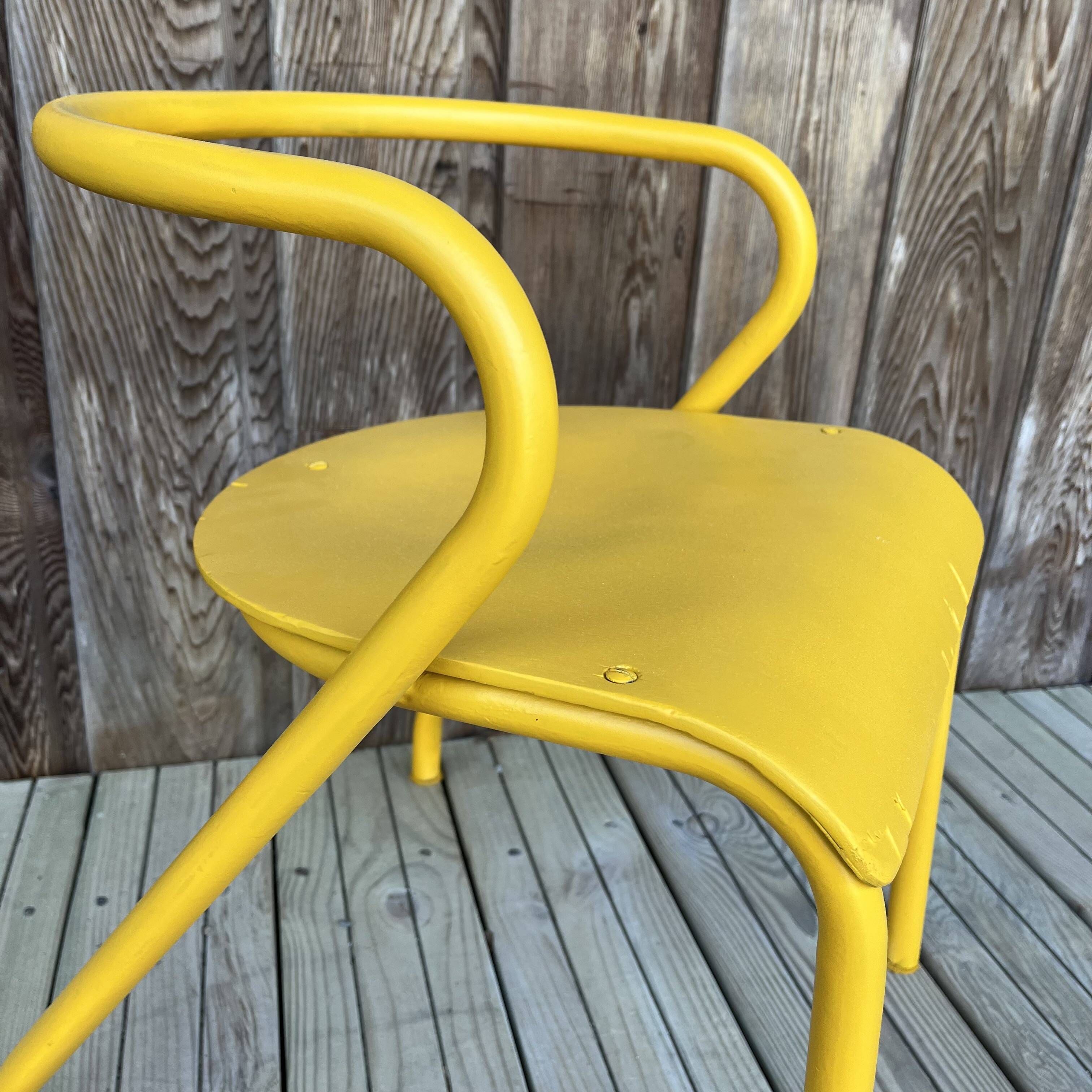 Jacques Hitier yellow children's chair