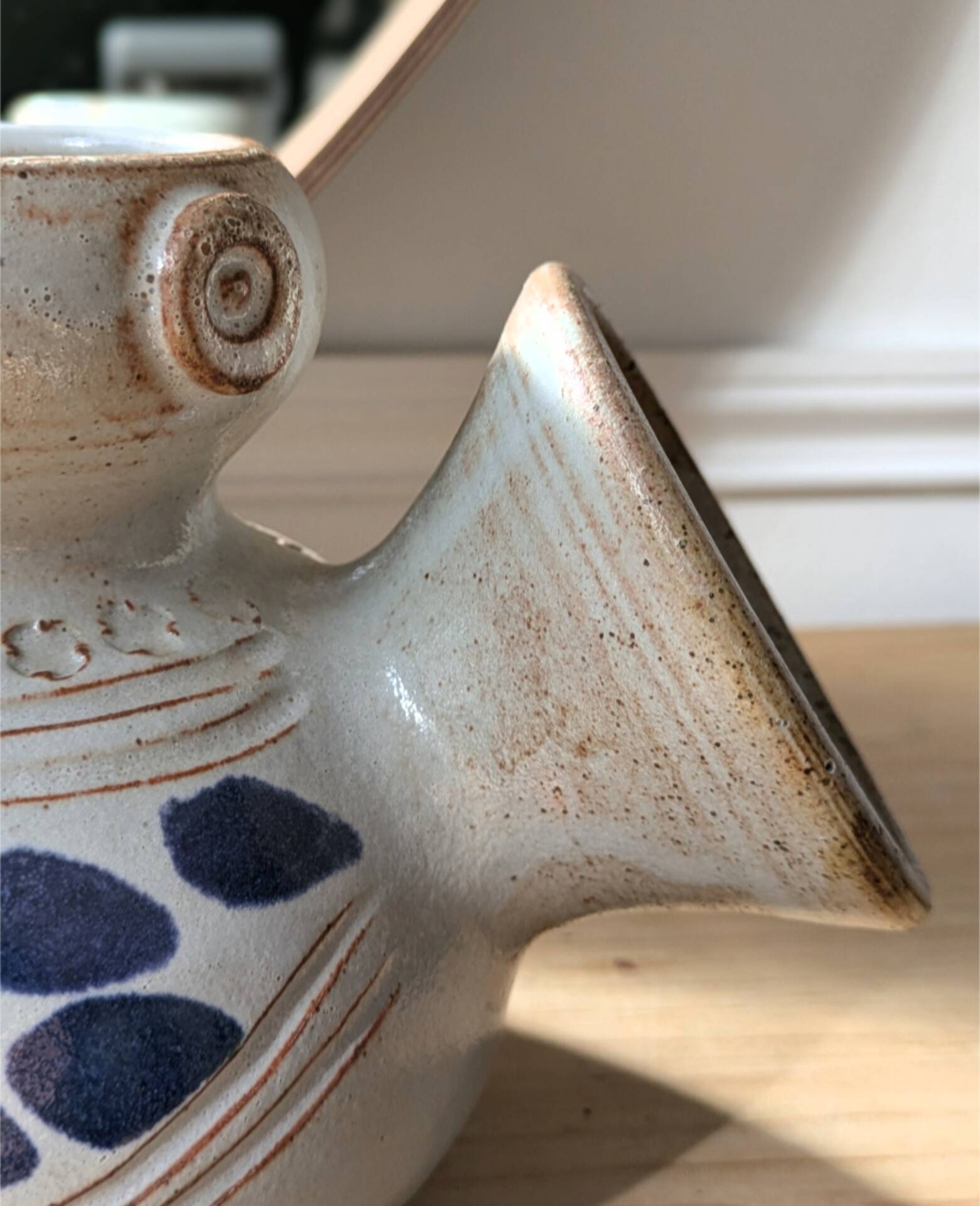 Vintage anthropomorphic vase