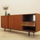 Danish teak sideboard 1960s with bar section and sliding doors