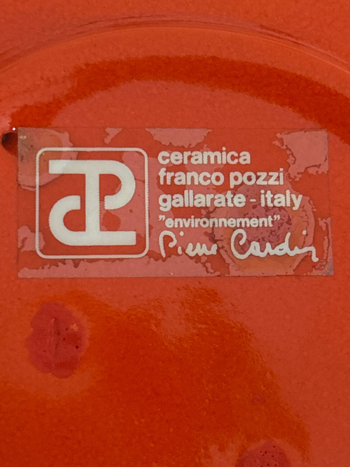 EMPTY CERAMIC BAG PIERRE CARDIN