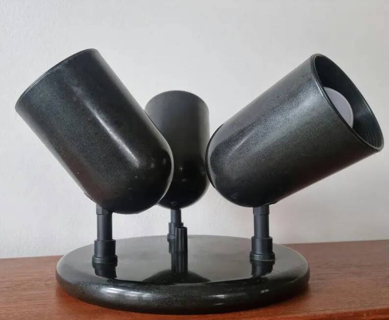 Lampe murale ou de plafond ajustable de style mid-century Space Age, plafonnier, Allemagne, 1970