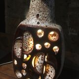 "Fat lava" floor lamp by Hustadt Leuchten 70s