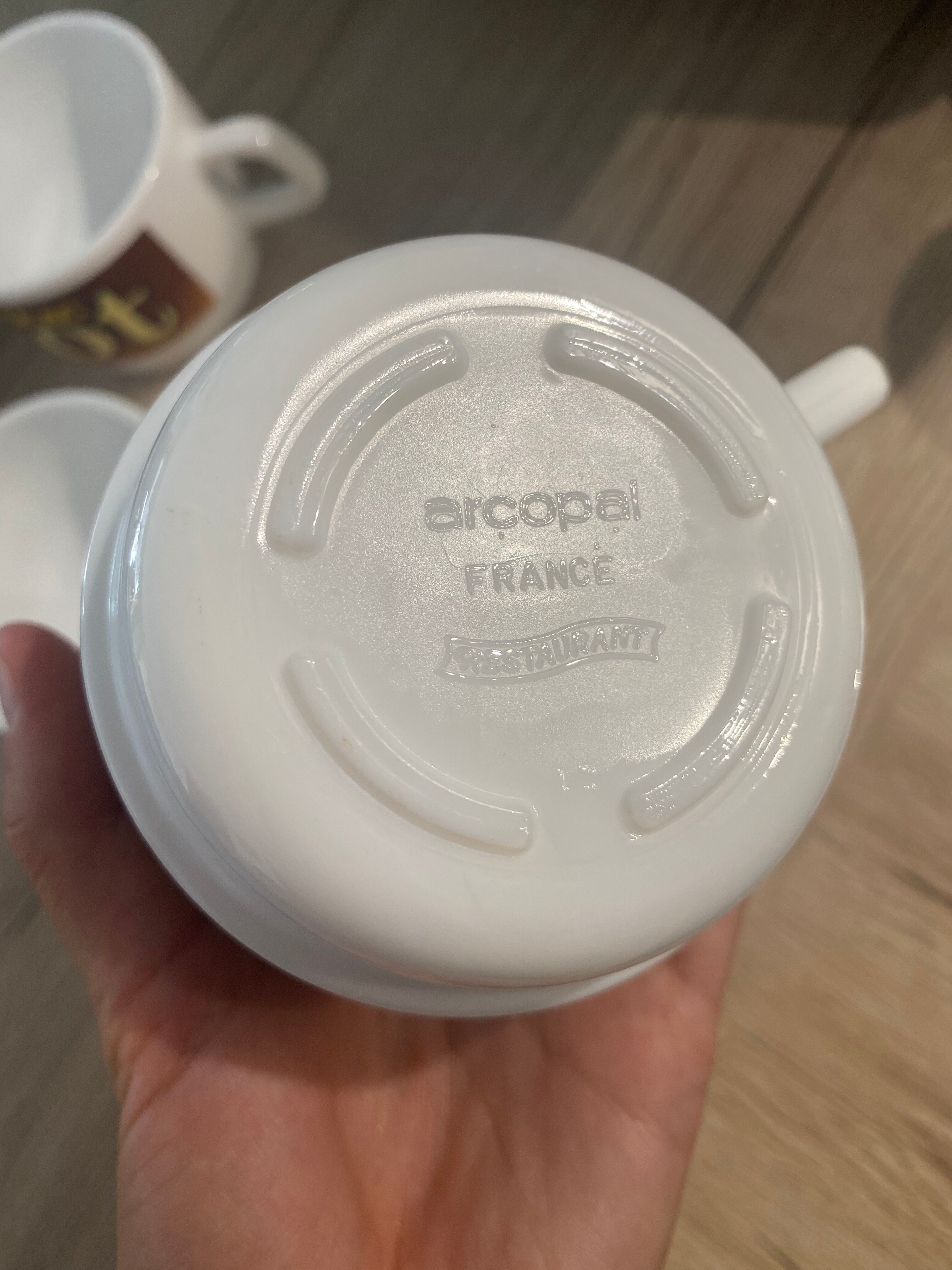 Arcopal Cacolac hot hot chocolate cups